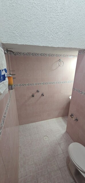 Towels, soap, toilet paper