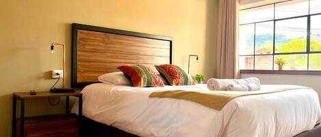 Draps en coton égyptien, literie de qualité, accÚs au Wi-Fi (inclus)