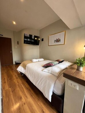 Sábanas de algodón egipcio, ropa de cama de alta calidad y wifi gratis 