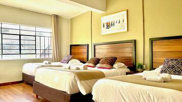 Classic Quadruple Room | Egyptian cotton sheets, premium bedding, free WiFi
