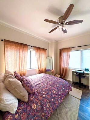 2 habitaciones, wifi, ropa de cama y acceso para silla de ruedas