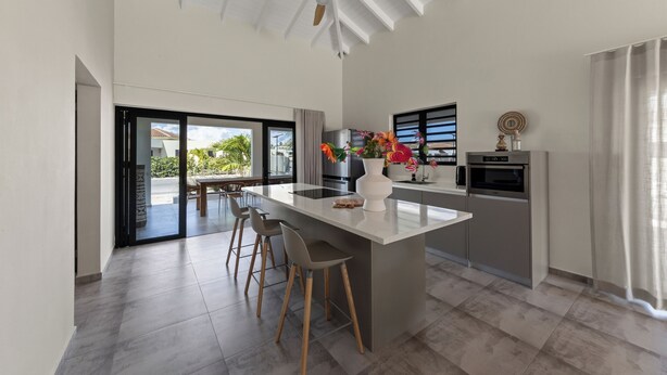 Villa, bassengutsikt | Eget kjøkken | Vannkoker