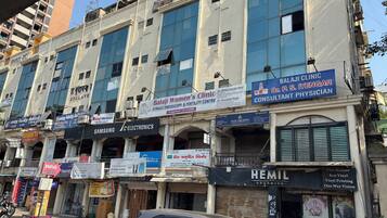 Majoituspaikan julkisivu