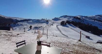 Vue exceptionnelle tout en haut des montagnes, le dépaysement est total !