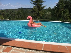 Pool - Between S. Gimignano and Volterra in the peace of the woods of Tuscany (Gambassi Terme)