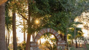 Overnattingsstedets uteområder