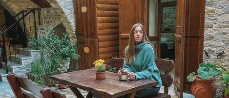 Restauration en plein air