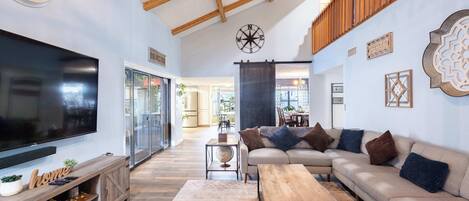 TV, video games, offices