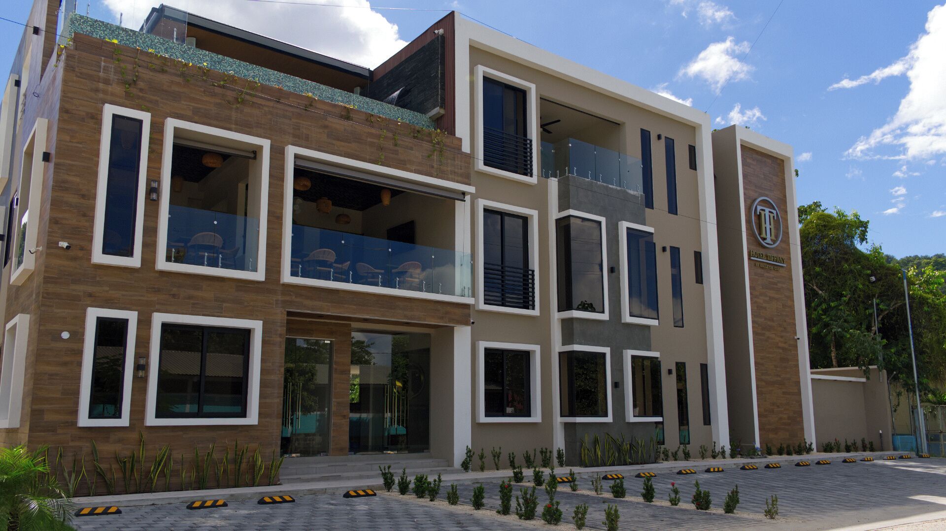 Fachada del alojamiento