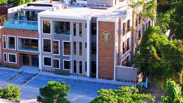 Mặt tiền nơi lưu trú