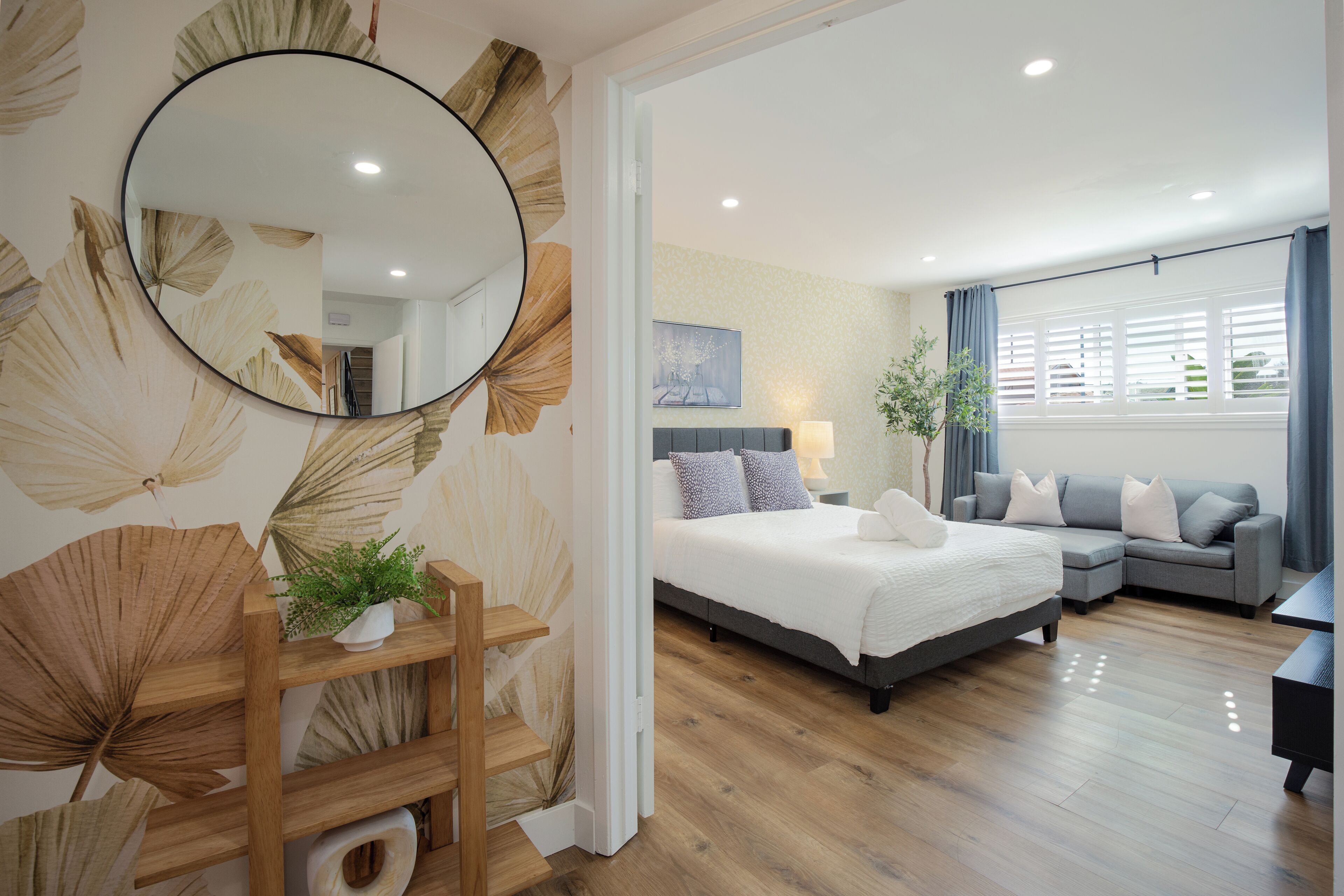 5 makuuhuonetta, silitysrauta/-lauta, Wi-Fi, vuodevaatteet