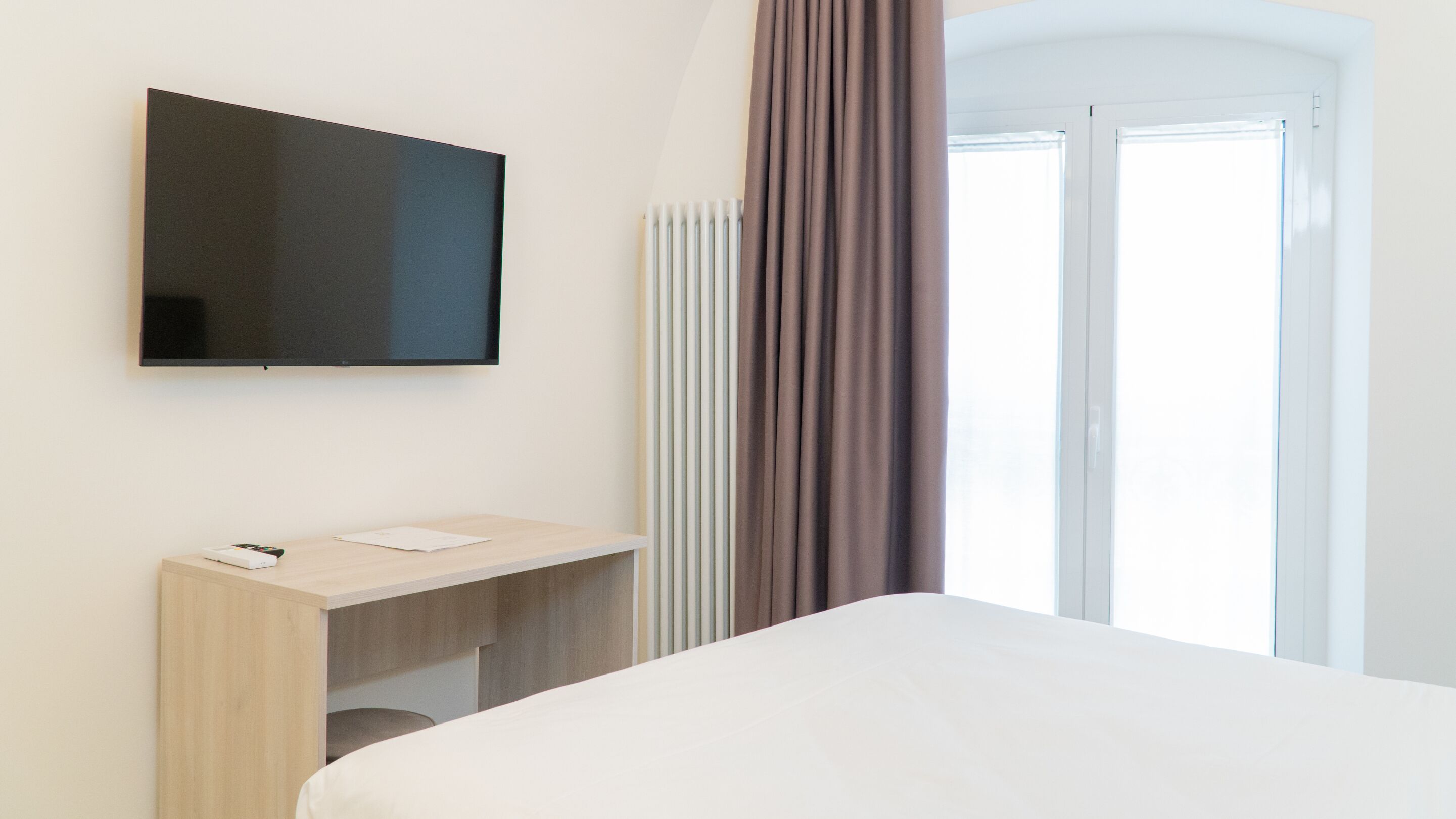 Panoramic Double or Twin Room, Private Bathroom | In-room safe, blackout curtains, soundproofing, free WiFi