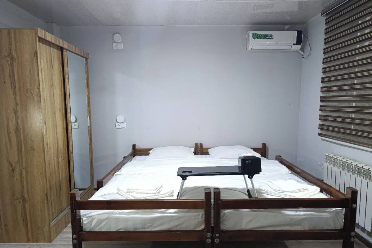 Standard Double Room, 1 Double Bed | Blackout drapes, iron/ironing board, free WiFi, bed sheets