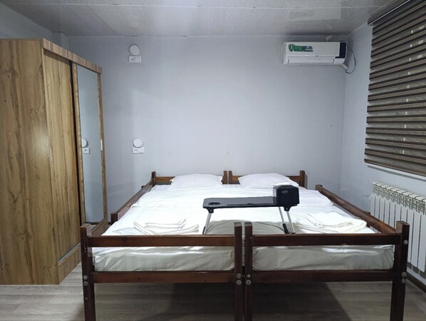 Standard Double Room, 1 Double Bed | Blackout drapes, iron/ironing board, free WiFi, bed sheets
