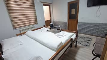 Standard Double Room, 1 Double Bed | Blackout drapes, iron/ironing board, free WiFi, bed sheets