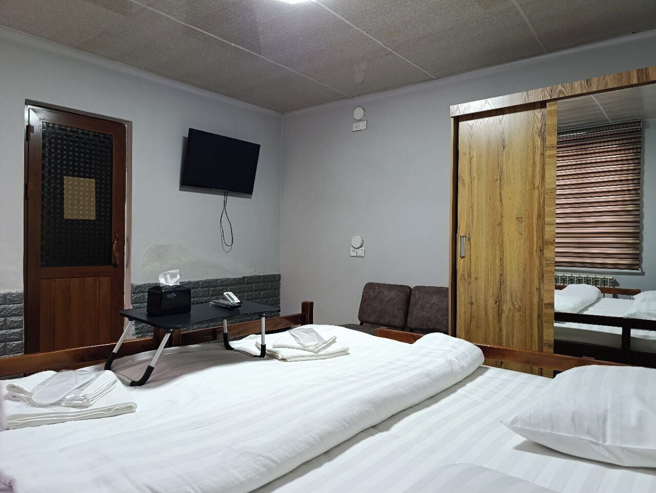 標準雙人房, 1 張標準雙人床 | 遮光窗簾/窗簾、熨斗/熨衫板、免費 Wi-Fi、床單