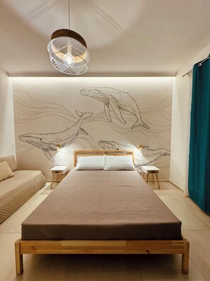 1 bedroom, desk, iron/ironing board, travel cot - MSApartments Verde 50 mt from the sea🐋🪼 (Marina di Ragusa)
