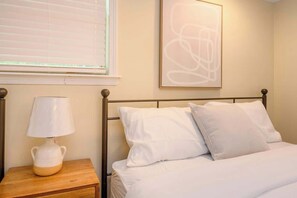 4 bedrooms, iron/ironing board, travel crib, WiFi