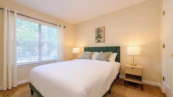 4 bedrooms, iron/ironing board, travel crib, WiFi