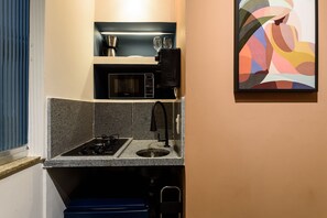 Private kitchen - Mini Studio 50m From the Beach AS 127/202b (Rio de Janeiro)
