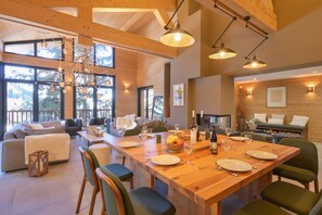 Interior - Luxury Chalet with Pool, Mountain View, Wi-Fi & Air Conditioning in La Plagne (La Plagne Tarentaise)