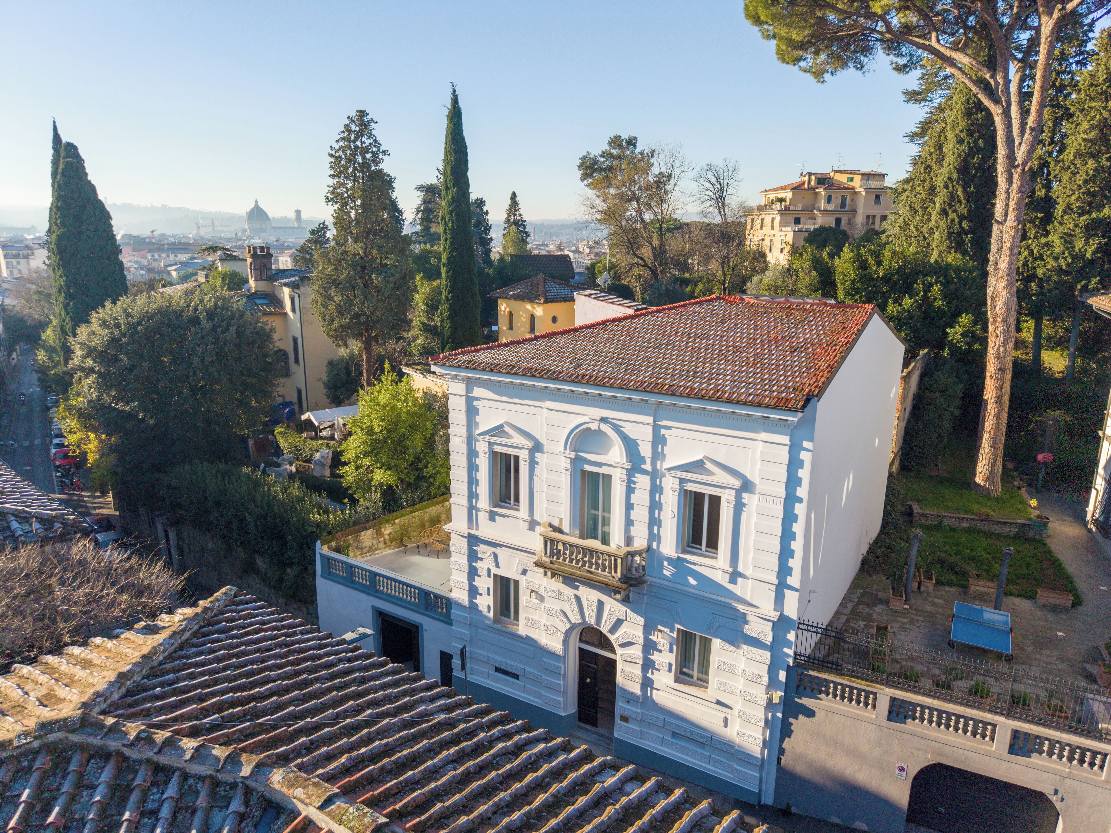 Fassade der Unterkunft