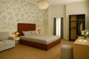 Superior Double Room | In-room safe, desk, laptop workspace, blackout drapes