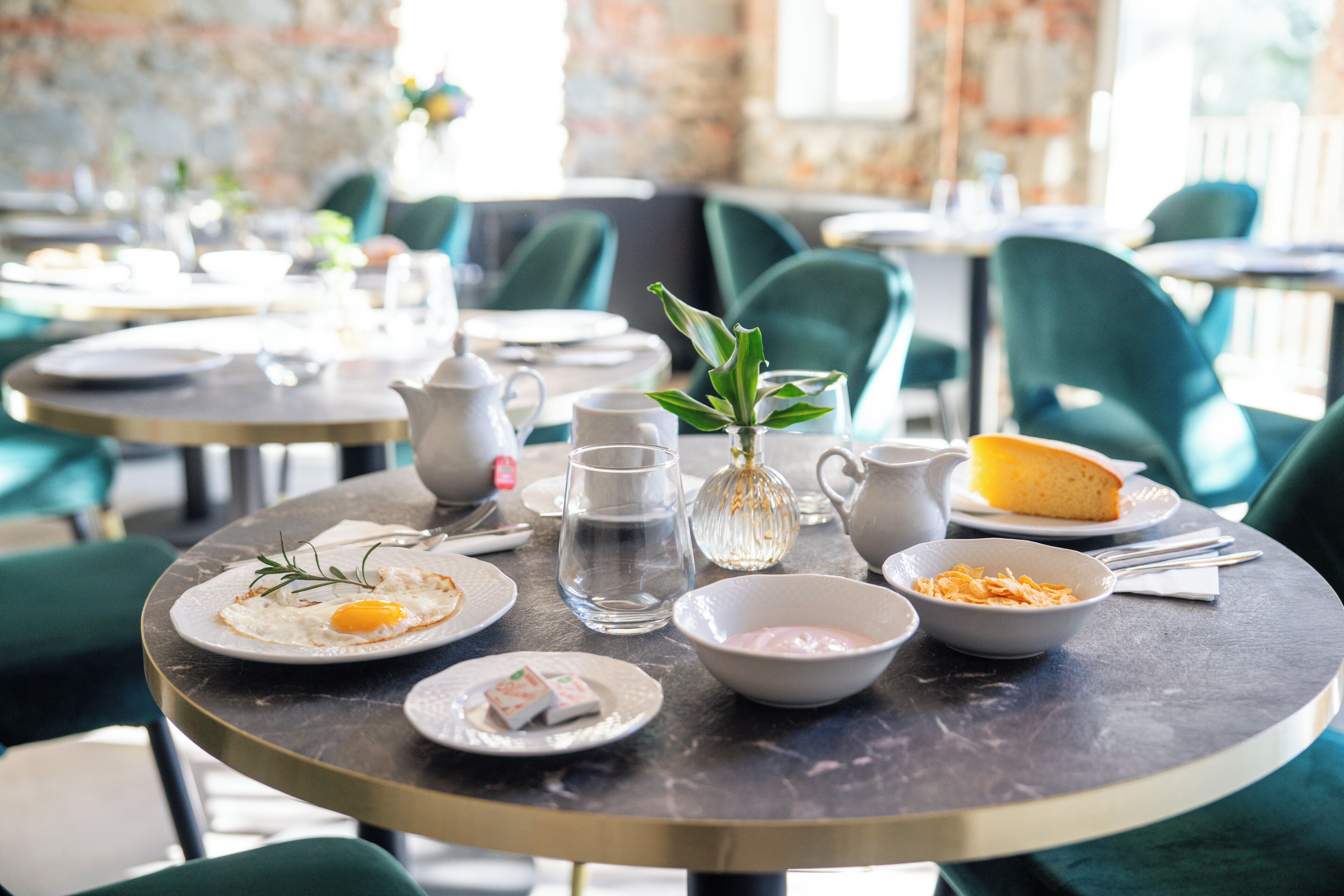 Petit déjeuner buffet compris tous les jours
