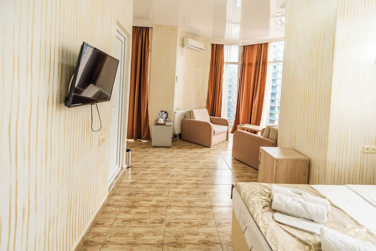 豪華客房, 陽台 | 書桌、筆電工作空間、免費無線上網