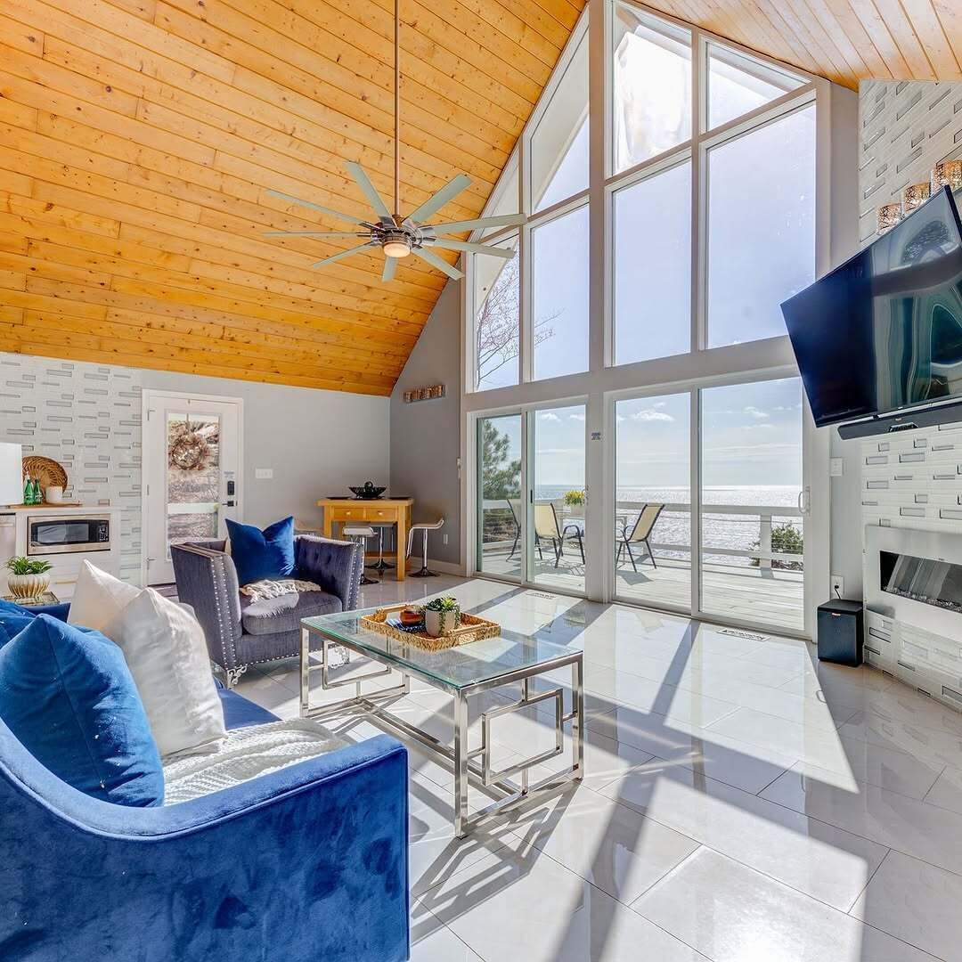 تلفزيون، مدفأة