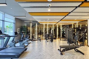 Gym - PVH -  1BR plus Single Bed - Golf Gate (Dubai)