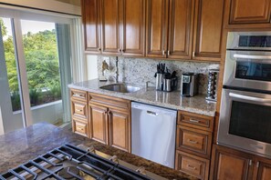 Microondas, horno, placa de cocina, lavavajillas