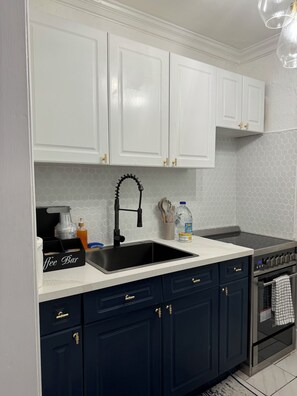 Microwave, oven, stovetop