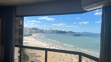 Apartamento conforto, vista para a praia | Cozinha privada