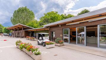 Facciata della struttura