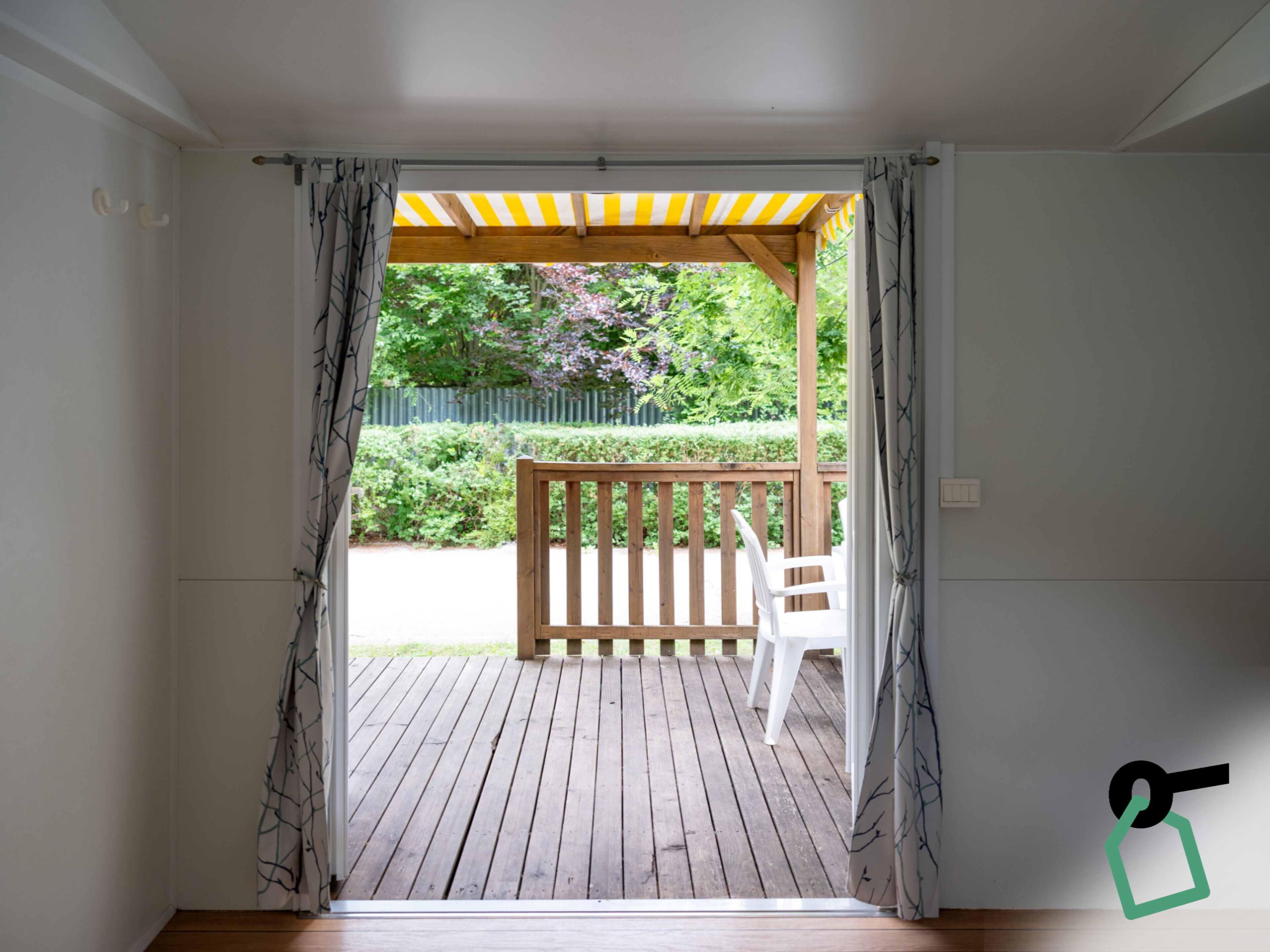 Mobile Standard-Unterkunft | Terrasse/Patio