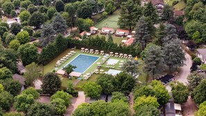 Seasonal outdoor pool