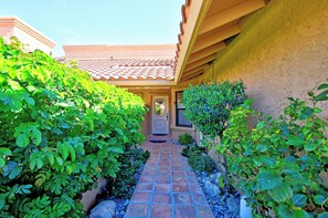 Exterior detail - 2 Bedroom at Woodhaven Country Club in Palm Desert. (Palm Desert)