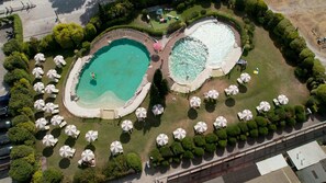 منظر من الجو على ارتفاع عالٍ