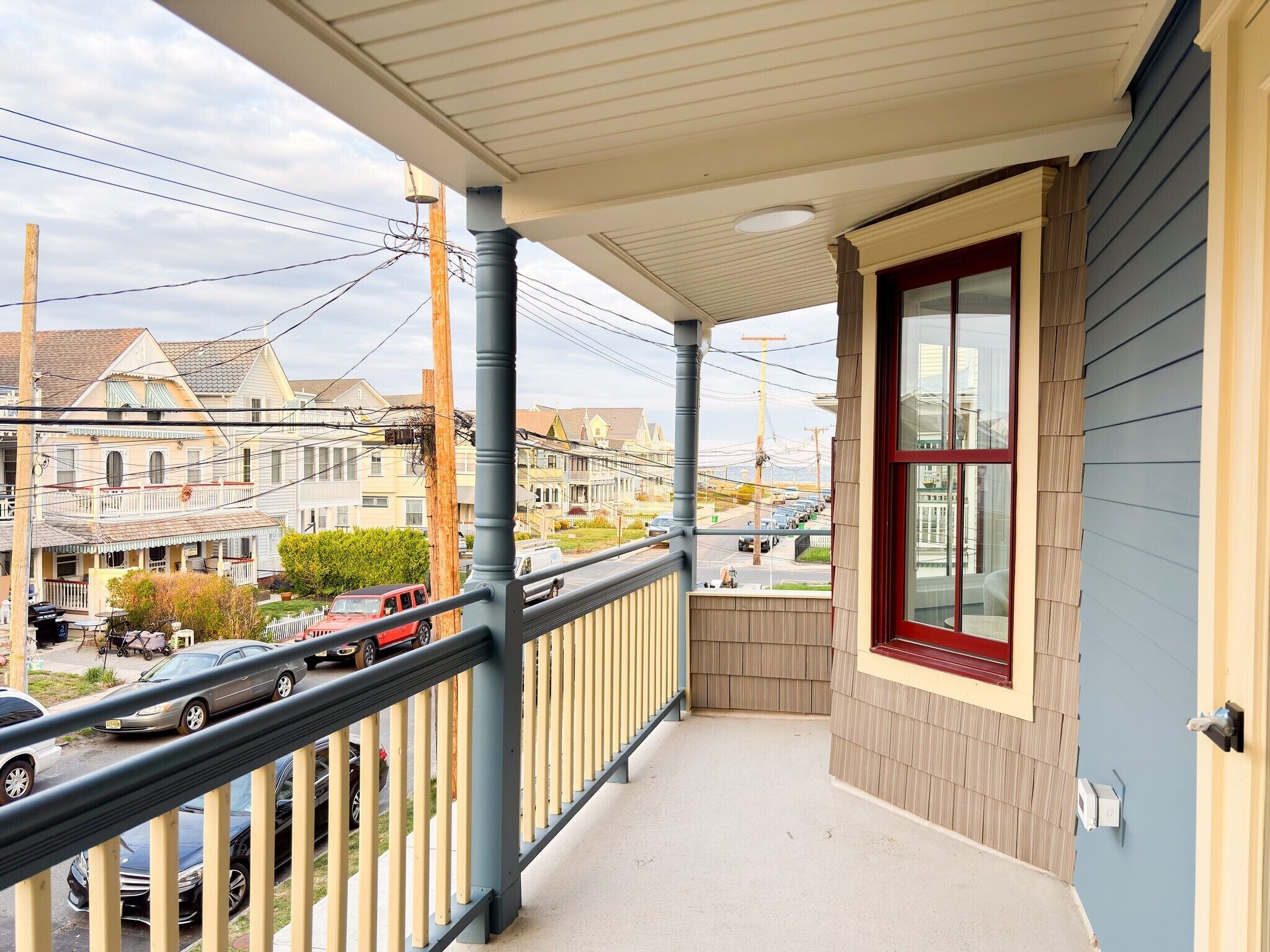 Premium-Suite, 1 Queen-Bett und Schlafsofa, Meerblick | Terrasse/Patio