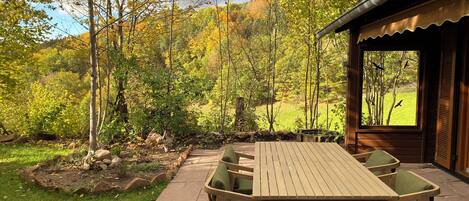 Restauration en plein air