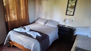 2 slaapkamers, een strijkplank/strijkijzer, wifi, beddengoed