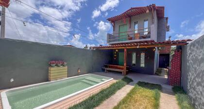 Casa Brisa das Guas Piscina e Churrasqueira