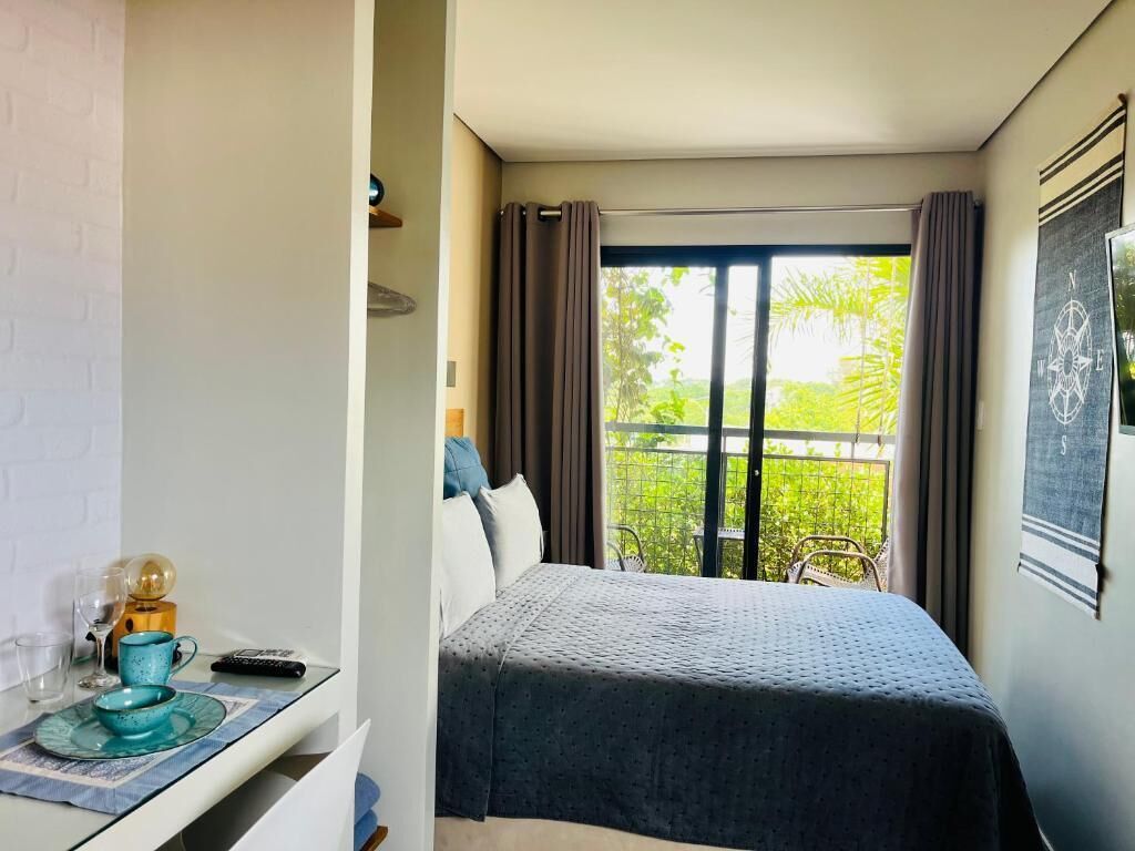 Suite Terrea com Varanda e Cozinha | Soundproofing, free WiFi