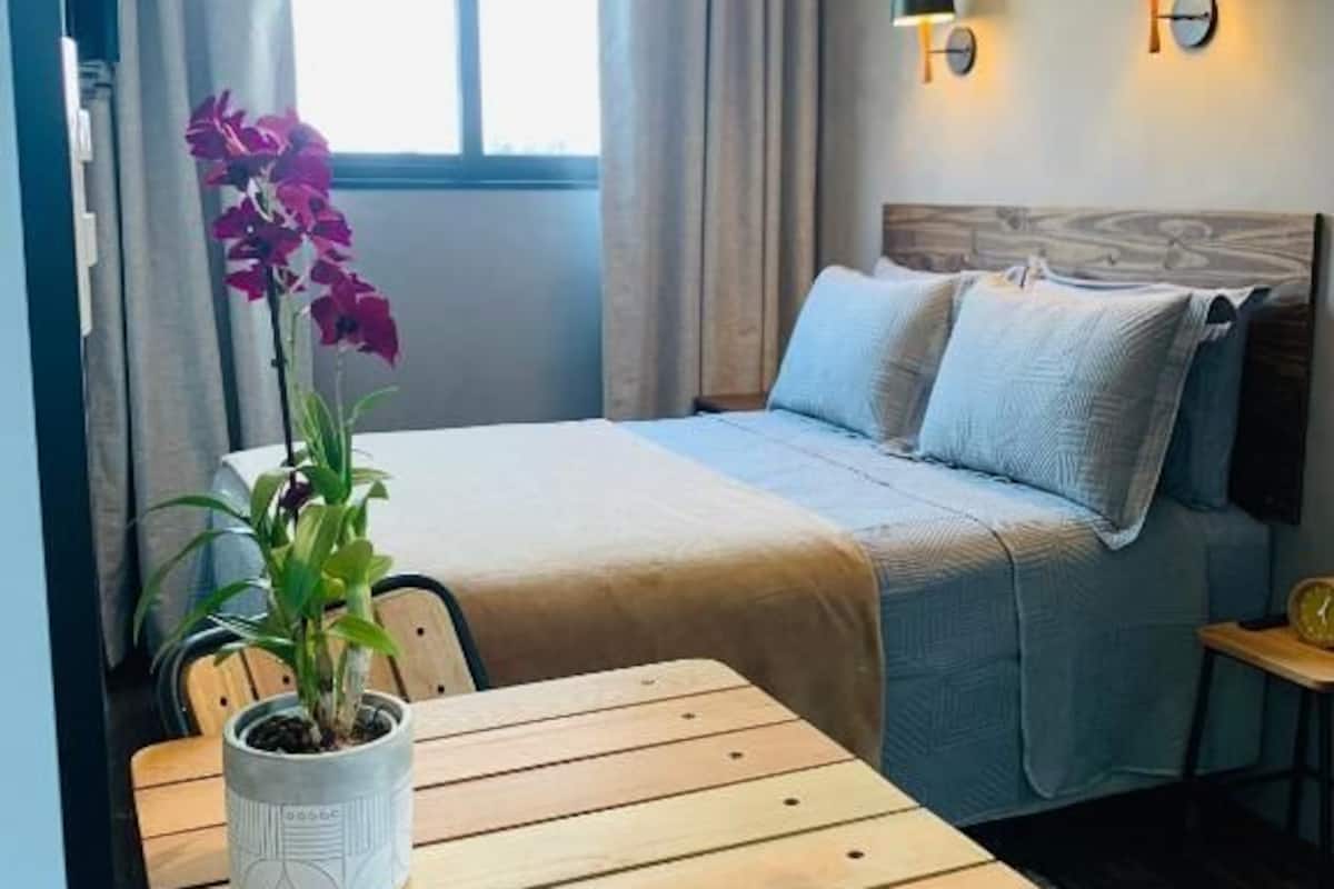 Superior-studio, näköala puutarhaan | Äänieristys, ilmainen Wi-Fi