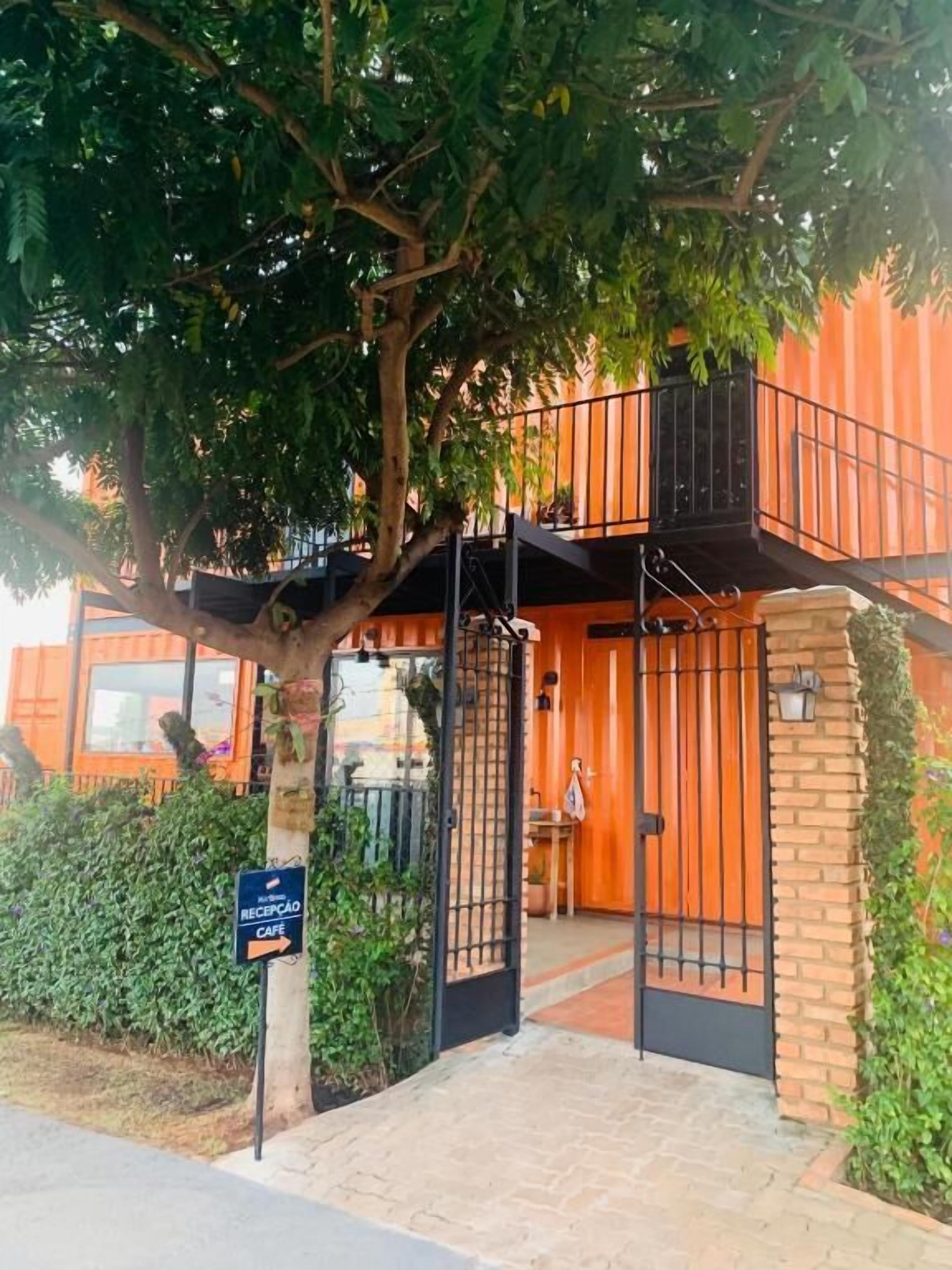 Façade de l’hébergement