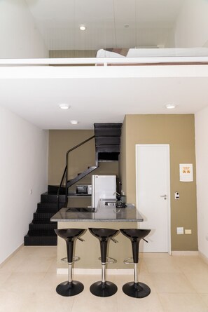 Apartment | 1 bedroom - Loft com Wi-fi e Smart Lock Perto do Projeto Tamar (Ubatuba)