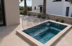 Pool - 1 bedroom awesome apartment in Privlaka (Privlaka)