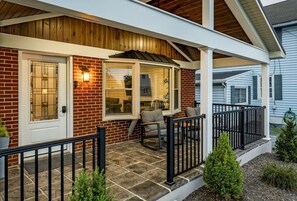 Terrace/patio - Farm Views | 10min to Sight & Sound (Ronks)