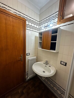 Bruser, hårtørrer, bidet, håndklæder